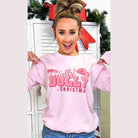 Have A Holly Dolly Christmas Graphic Sweatshirt - VacationGrabs