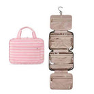 Travel Fold Up Make Up Bag Hanging Organizer - VacationGrabs