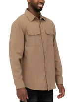 Mens Solid Flannel Shirt 8 Colors - VacationGrabs