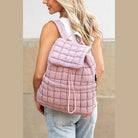 Stevie Quilted Puffer Backpacks - VacationGrabs
