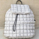 Stevie Quilted Puffer Backpacks - VacationGrabs
