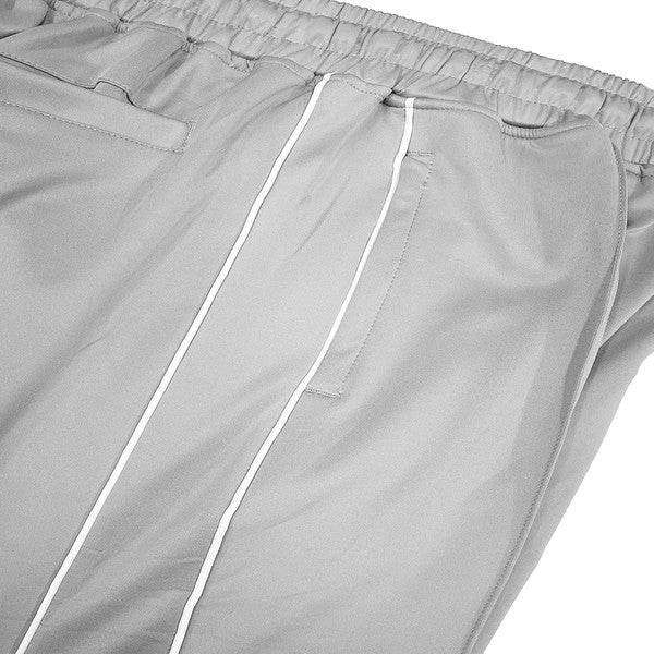 Mens Side Pipe Stacked Flare Pants 6 Colors - VacationGrabs