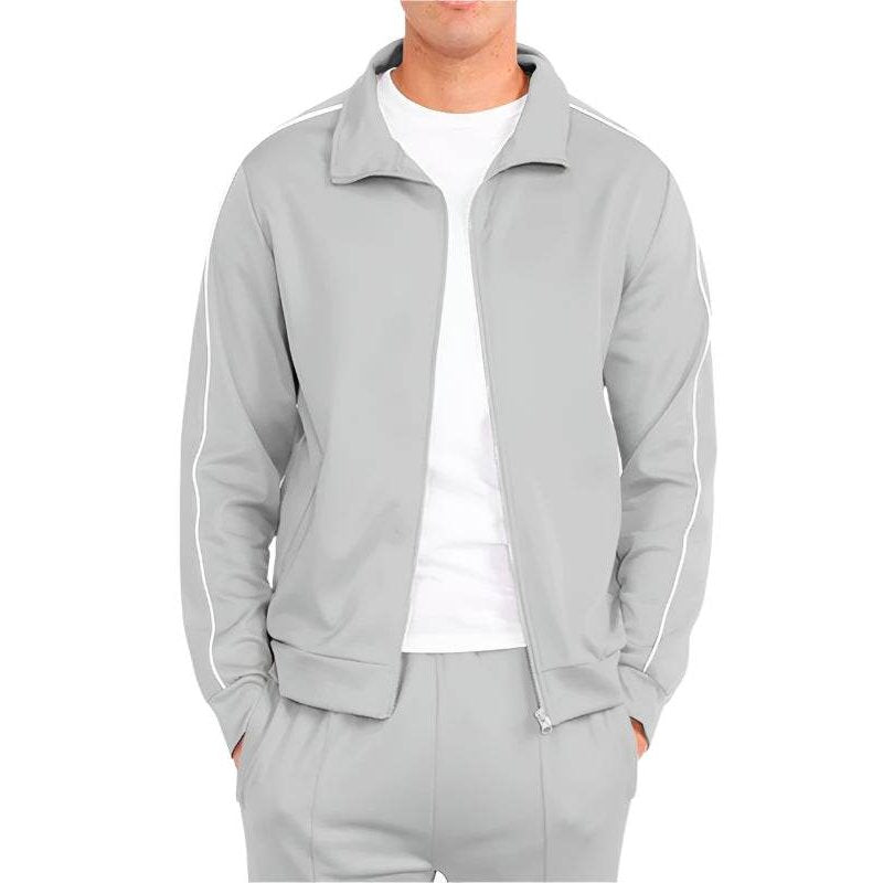 Mens Side Pipe Track Jackets 6 Colors - VacationGrabs