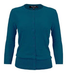 Crewneck Button Down Knit Cardigan Sweater - VacationGrabs