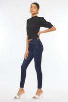 Mid Rise Basic Super Skinny Jeans - VacationGrabs