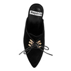 Miladi Suede Stiletto Mules - VacationGrabs