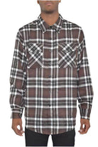 Plaid Flannel Long Sleeve Shirts S - 3XL - VacationGrabs