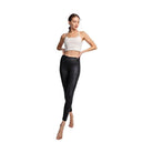 Women's Activewear PU Chintz Full-Length Leggings