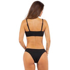 Two Piece Bikini With Lace Cut Out - VacationGrabs