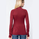 Womens Fitted Workout Track Jacket - VacationGrabs