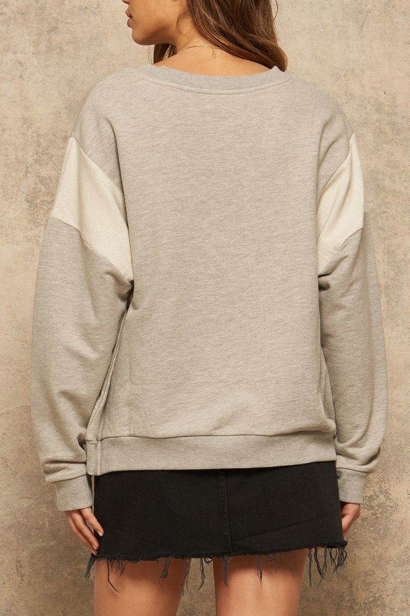 Soul Rider French Terry Graphic Sweatshirt - VacationGrabs