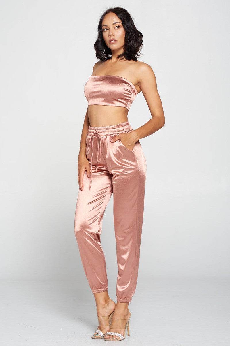 Tube Top Pant Set - VacationGrabs