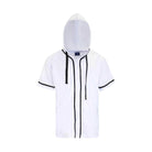 Men's Hooded Baseball Jersey - VacationGrabs