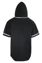 Men's Hooded Baseball Jersey - VacationGrabs