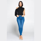 Ladies One-shoulder Top - VacationGrabs