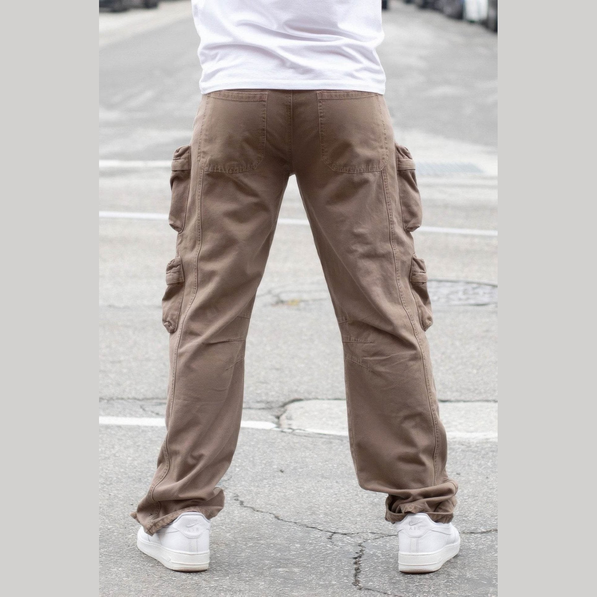 Baggy Fit Cargo Pants - VacationGrabs