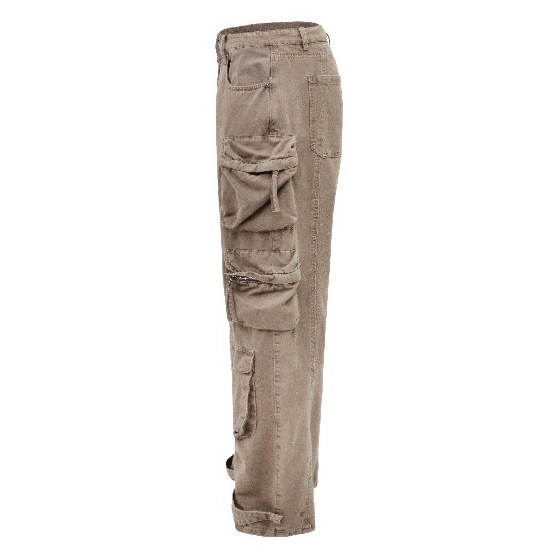 Baggy Fit Cargo Pants - VacationGrabs