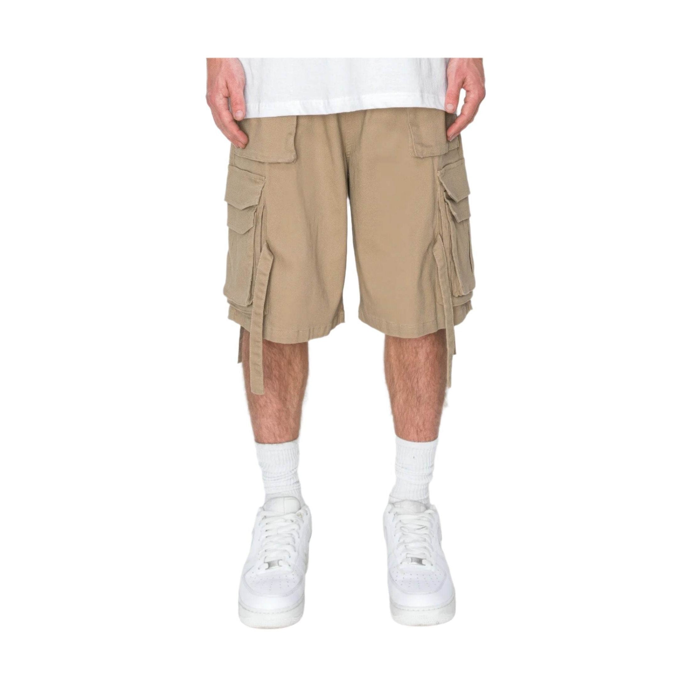 Twill Uility Jogger Shorts - VacationGrabs