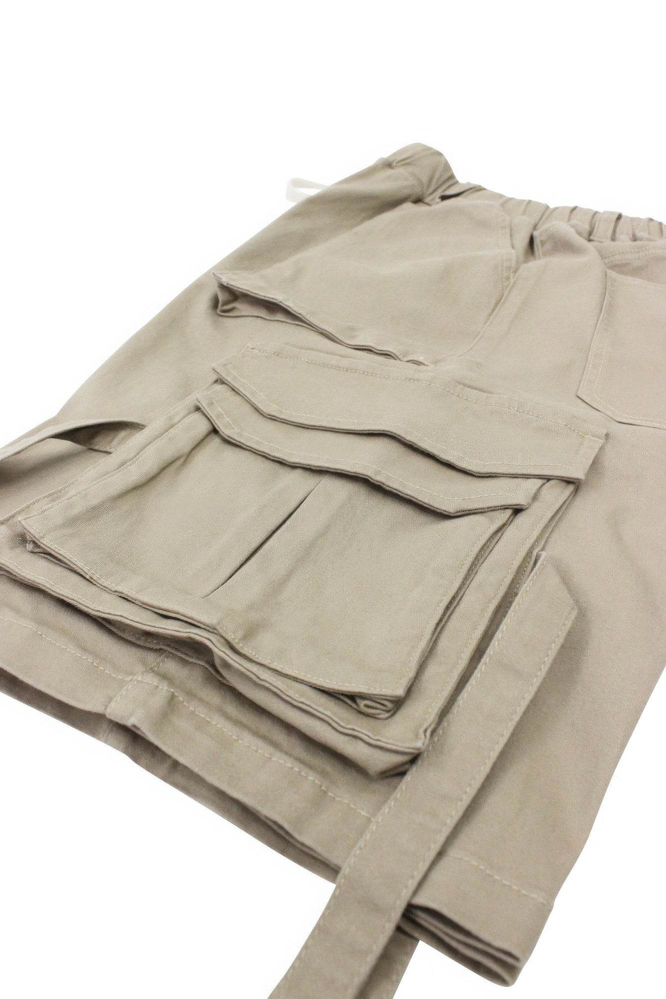 Twill Uility Jogger Shorts - VacationGrabs