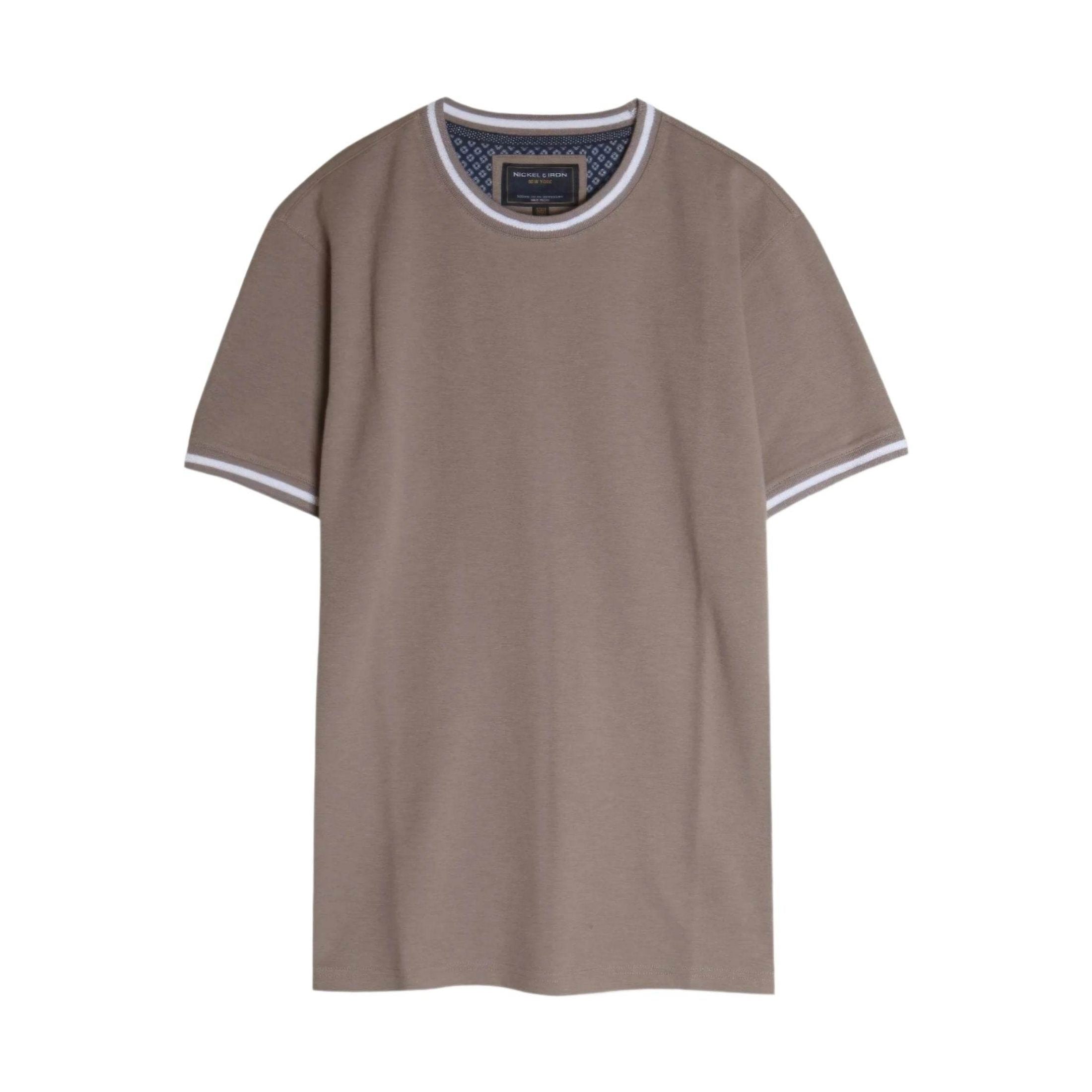 Men's Interlock Crew Neck Tee - VacationGrabs