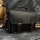 Retro Fashion DSLR Camera Leather Bag for Men Travel Handbag - VacationGrabs