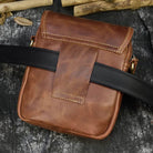 Genuine Leather Shoulder Waist Bag – Anti-Theft Crossbody Phone - VacationGrabs