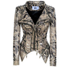 Denim Rivet Punk Slim Fit Jackets - VacationGrabs