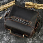 Retro Fashion DSLR Camera Leather Bag for Men Travel Handbag - VacationGrabs