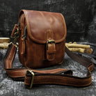 Genuine Leather Shoulder Waist Bag – Anti-Theft Crossbody Phone - VacationGrabs
