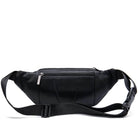 Genuine Leather Leather Chest Bag for Women Unisex Sports Fanny - VacationGrabs