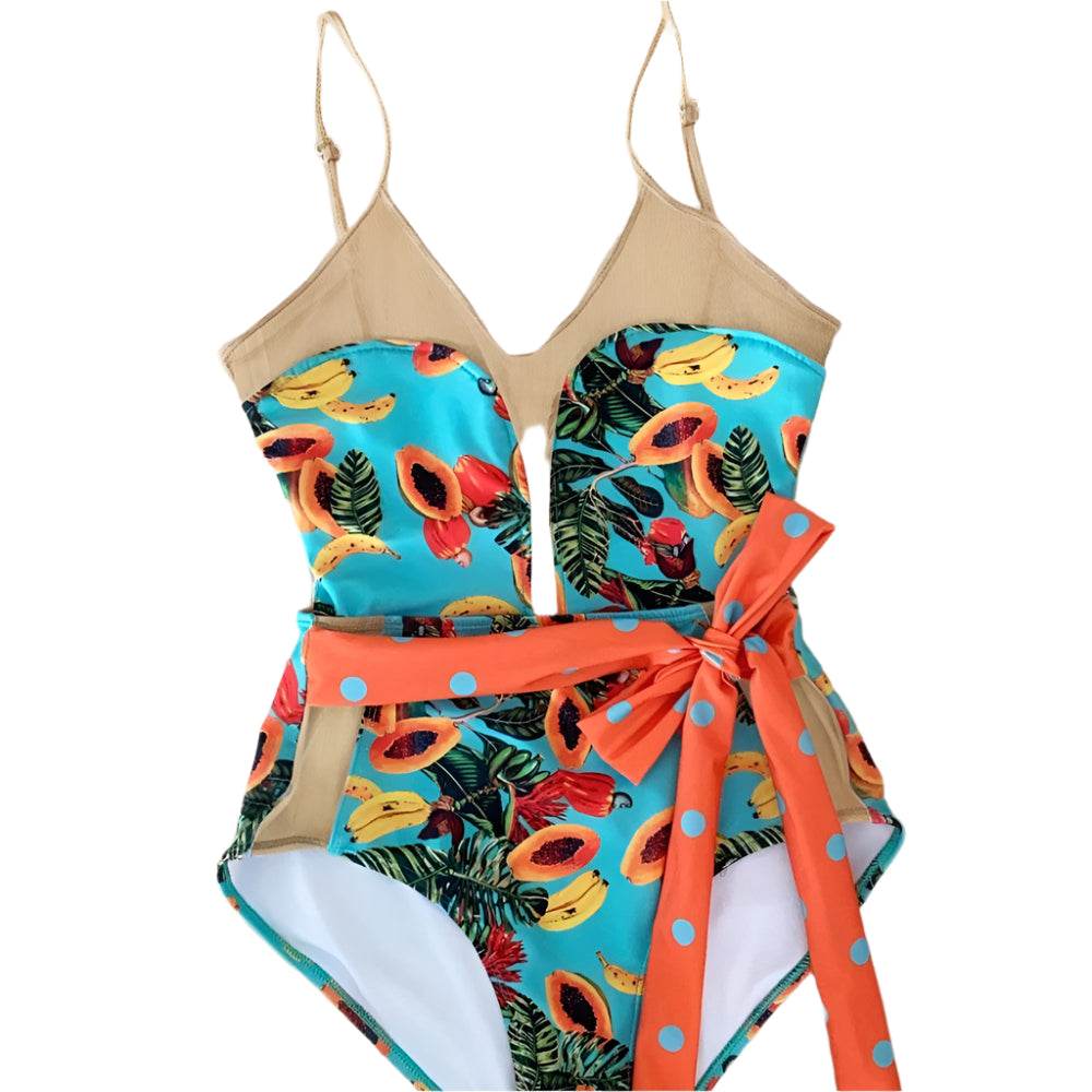 Deep-V Womens Bathing Suit Beach Wear - VacationGrabs