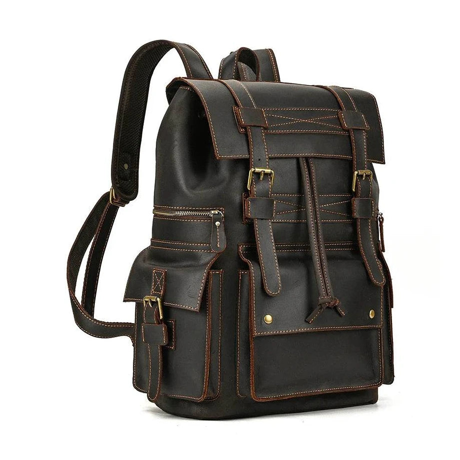 Genuine Leather Sling Bag Shoulder Crossbody for Men and Women - VacationGrabs