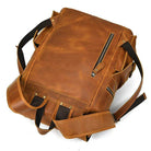 Leather Backpack Luxury Male Real Leather Travel Day Bag - VacationGrabs