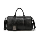 Cow Leather Luxury Travel Bag Weekender for Men and Women - VacationGrabs