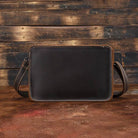 Fashion Men's Genuine Leather File Document Bags with Wrist Sling - VacationGrabs