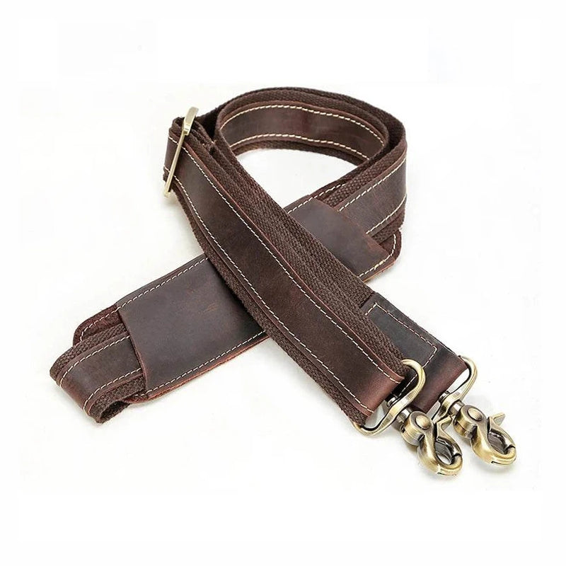 High Quality Leather Shoulder Strap for Bags, Briefcases, & Travel - VacationGrabs