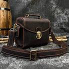 Retro Fashion DSLR Camera Leather Bag for Men Travel Handbag - VacationGrabs