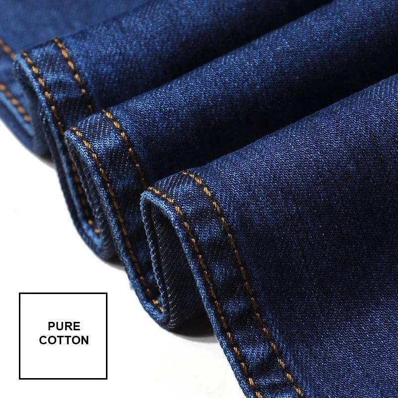 Mens Straight Loose Baggy Jeans Pants - VacationGrabs