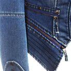 Denim Rivet Punk Slim Fit Jackets - VacationGrabs