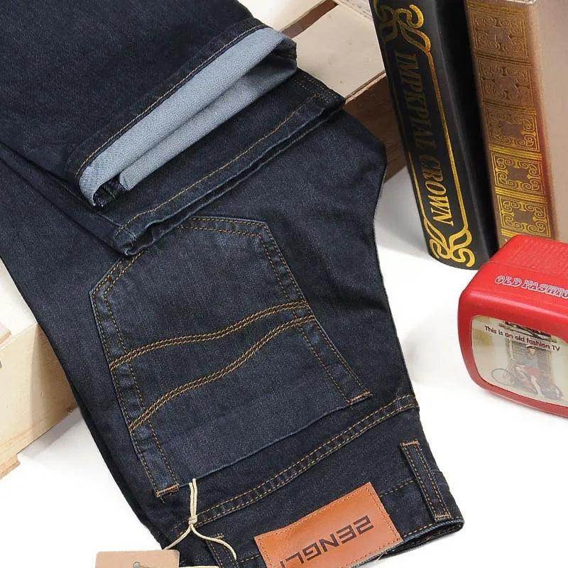 Mens Straight Loose Baggy Jeans Pants - VacationGrabs