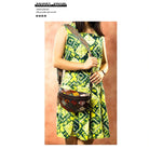 Boho Style Leather Waist Bag for Women Crossbody Chest Bag - VacationGrabs