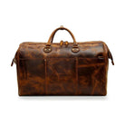 High-End Genuine Leather Travel Duffel Bags for Men Large Size - VacationGrabs