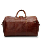 High-End Genuine Leather Travel Duffel Bags for Men Large Size - VacationGrabs