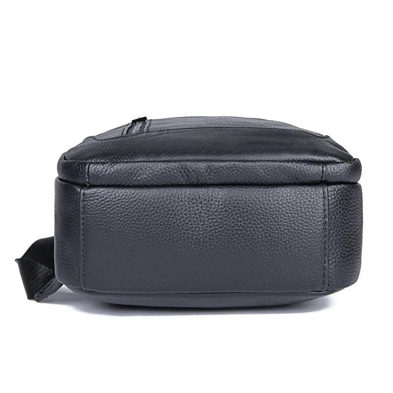 High-Quality Men’s Leather Waist Bag Crossbody Belt Pouch - VacationGrabs
