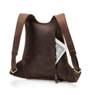 Leather Backpack Anti-theft with Phone Pocket for Men & Women - VacationGrabs