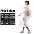 Transparent Raincoats Waterproof Rainwear Backpack - VacationGrabs