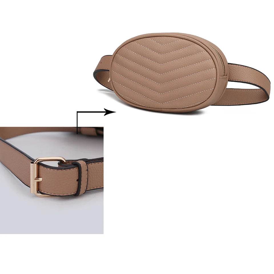 Trendy Women's Belt Bag Fanny Pack – Stylish & Functional - VacationGrabs