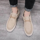 Men's Shoes Breathable Canvas Shoes for Men - VacationGrabs