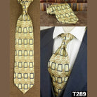 Classic Multicolor Silk Ties: Geometric & Floral Designs - VacationGrabs