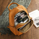 Luxury Designer Leather Backpack for Women Travel School Bag - VacationGrabs